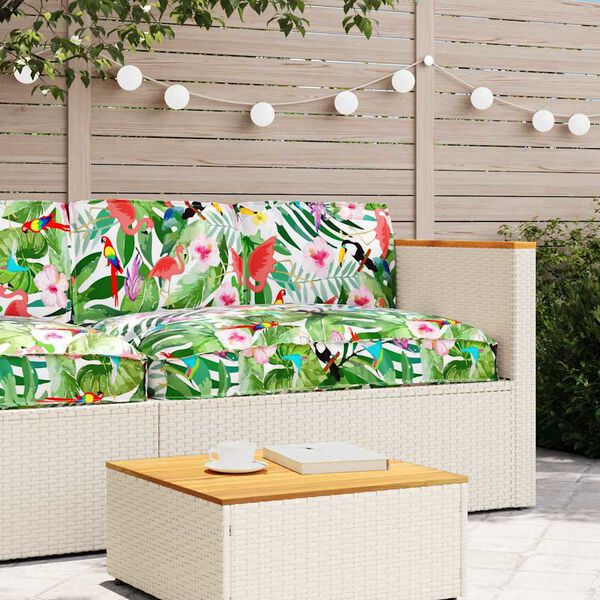 vidaXL Sada pol&scaron;t&aacute;řů Květinov&yacute; 3 pcs V&iacute;cebarevn&yacute; Oxford l&aacute;tka