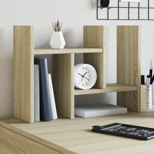 vidaXL Stoln&iacute; organiz&eacute;r dub sonoma 34,5x15,5x35,5 cm kompozitn&iacute; dřevo