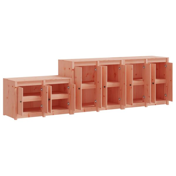 vidaXL Skř&iacute;ňky do venkovn&iacute; kuchyně 3 ks masivn&iacute; dřevo douglasky