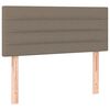 vidaXL Box spring postel s matrac&iacute; taupe 90x190 cm textil