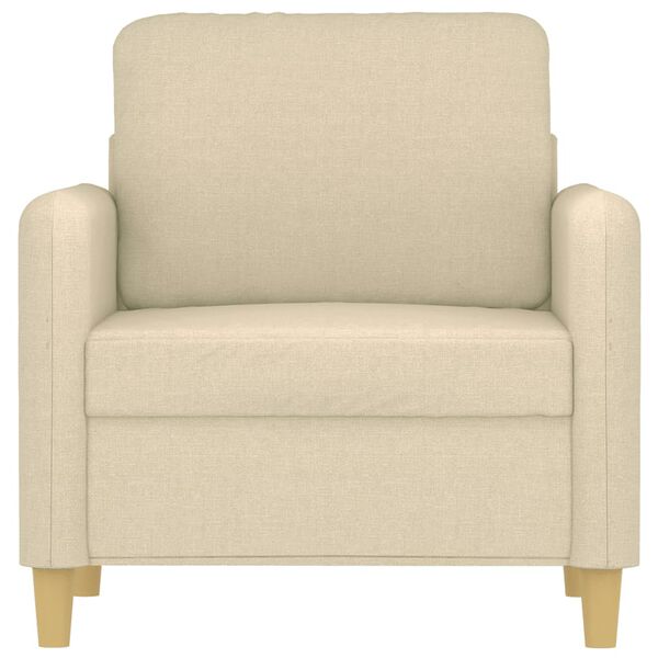 vidaXL Křeslo kr&eacute;mov&eacute; 60 cm textil