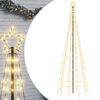 vidaXL LED v&aacute;nočn&iacute; stromek s hroty 570 tepl&yacute;ch b&iacute;l&yacute;ch LED 300 cm