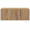 vidaXL TV wall cabinet Artisanový dub 80 x 35 x 31 cm kompozitní dřevo