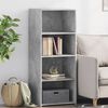 vidaXL Skříň highboard betonově šedá 50 x 41 x 124 cm kompozitní dřevo