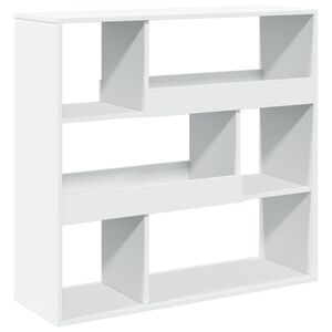 vidaXL Děl&iacute;c&iacute; stěna b&iacute;l&aacute; 100 x 33 x 94,5 cm kompozitn&iacute; dřevo