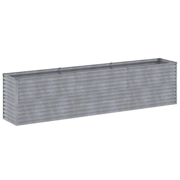 vidaXL Vyv&yacute;&scaron;en&yacute; z&aacute;hon 291 x 50 x 69 cm cortenov&aacute; ocel