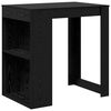 vidaXL Barov&yacute; stůl 102 x 70 x 103,5 cm Kompozitn&iacute; dřevo Čern&yacute; dub