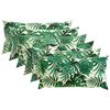 vidaXL Povlak na pol&scaron;t&aacute;ř 6 pcs HEERLEN Vzor listů 40 x 70 cm Polyester