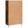vidaXL Skř&iacute;ň highboard kouřov&yacute; dub 69,5 x 31 x 115 cm kompozitn&iacute; dřevo