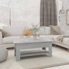 vidaXL Konferenčn&iacute; stolek &scaron;ed&yacute; sonoma 102x55x42 cm kompozitn&iacute; dřevo