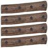 vidaXL Vě&scaron;&aacute;k Hněd&aacute; 50 x 8 x 12 cm Masivn&iacute; obnovovan&eacute; dřevo