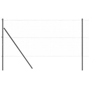 vidaXL Plotov&yacute; sloupek. 52 pcs &Scaron;ed&aacute; 3,2 x 3,2 x 210 cm