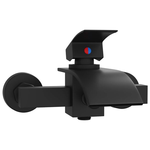 vidaXL Smě&scaron;ovac&iacute; kohout na sprchu Čern&aacute; G 1 / 2 palce