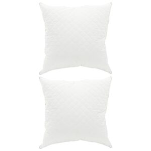 vidaXL Pol&scaron;t&aacute;ř FULDA 2 ks 65 x 65 cm 100% hus&iacute; peř&iacute; a peř&iacute; B&iacute;l&aacute;
