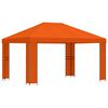 vidaXL Alt&aacute;n 4 &times; 3 m Oranžov&aacute; Polyester a ocel 190 gsm