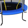 vidaXL Trampol&iacute;na s bezpečnostn&iacute; s&iacute;t&iacute; kulat&aacute; 140 x 160 cm modr&aacute;