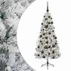 vidaXL Uměl&yacute; v&aacute;nočn&iacute; stromek s v&aacute;nočn&iacute;mi koulemi 120 cm 150 LED
