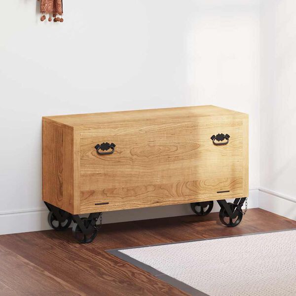 vidaXL Botn&iacute;k 86 x 35 x 55 cm masivn&iacute; mangovn&iacute;kov&eacute; dřevo