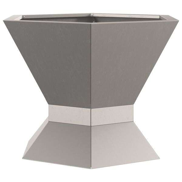 vidaXL Ohniště Hnědá 50 x 50 x 40 cm Ocel