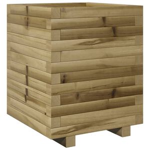 vidaXL Zahradn&iacute; truhl&iacute;k 40 x 40 x 49,5 cm impregnovan&eacute; borov&eacute; dřevo