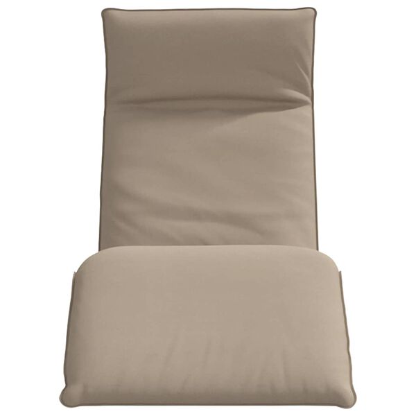 vidaXL Skl&aacute;dac&iacute; leh&aacute;tko, taupe, 175x54x8,5 cm, oxfordsk&aacute; l&aacute;tka