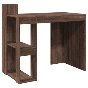 vidaXL Kancel&aacute;řsk&yacute; stůl hněd&yacute; dub 103,5x56,5x94 cm kompozitn&iacute; dřevo