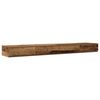 vidaXL Z&aacute;suvky pod postel se z&aacute;suvkou Star&eacute; dřevo 200 x 36,5 x 16,5 cm