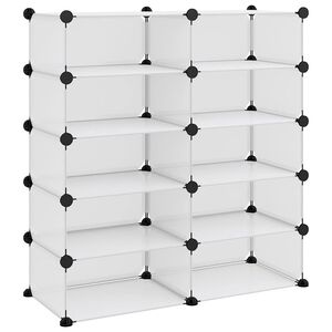 vidaXL Botn&iacute;k průhledn&yacute; 84 x 32 x 88,5 cm PP