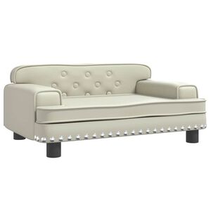 vidaXL Pel&iacute;&scaron;ek pro psy kr&eacute;mov&yacute; 70 x 45 x 30 cm uměl&aacute; kůže