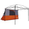 vidaXL Sada Camping Stanů se střechou 2 pcs Oranžov&aacute; Taffeta a Tkanina