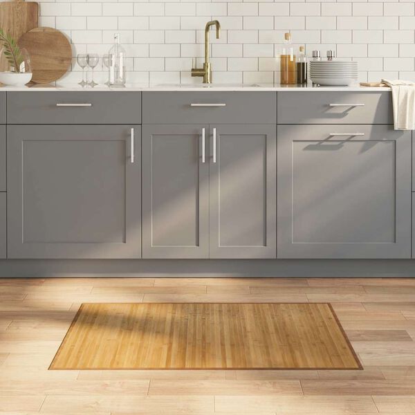 vidaXL Koberec obd&eacute;ln&iacute;kov&yacute; př&iacute;rodn&iacute; 60 x 100 cm bambus