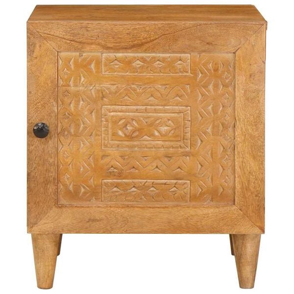 vidaXL Nočn&iacute; skř&iacute;ňka Světle hněd&aacute; 40 x 33 x 46 cm