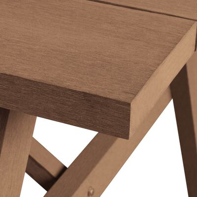vidaXL Piknikový stůl s lavicemi hnědý 150 x 139 x 72,5 cm WPC
