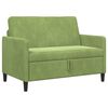 vidaXL Sofa s &uacute;ložn&yacute;m prostorem Světl&aacute; zelen&aacute; 122 x 78 x 87 cm