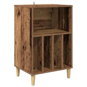 vidaXL Stojan na gramofon Dubov&eacute; dřevo 47 x 39,5 x 74,5 cm