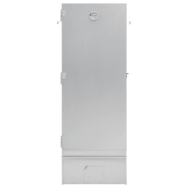 vidaXL Grilovac&iacute; trouba/ud&iacute;rna a &scaron;těpky 44,5x29x110cm pozinkovan&aacute; ocel