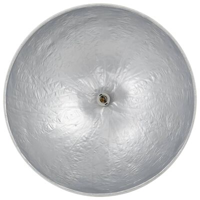 vidaXL Závěsné svítidlo bílo-stříbrné Ø 50 cm E27