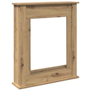 vidaXL Krbov&aacute; obestavba dub artisan 75 x 20 x 87,5 cm kompozitn&iacute; dřevo
