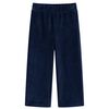 Dětské manšestrové kalhoty námořnicky modré 104
