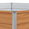 vidaXL Vyv&yacute;&scaron;en&yacute; zahradn&iacute; z&aacute;hon Světle hněd&aacute; 129 x 129 x 77 cm