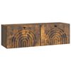 vidaXL N&aacute;stěnn&aacute; TV skř&iacute;ň Kouřov&yacute; dub 98 x 31 x 30 cm Kompozitn&iacute; dřevo