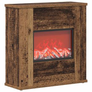 vidaXL Elektrick&yacute; krb Star&eacute; dřevo 47 x 18 x 48 cm Kompozitn&iacute; dřevo