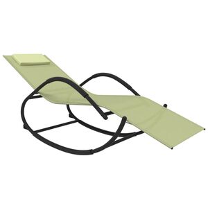 vidaXL Houpac&iacute; leh&aacute;tko kr&eacute;mov&eacute; ocel a textilen