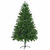 vidaXL Uměl&yacute; v&aacute;nočn&iacute; stromek s realistick&yacute;m jehlič&iacute;m 210 cm zelen&yacute;