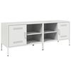 vidaXL TV skř&iacute;ňky 2 ks b&iacute;l&eacute; 68 x 39 x 50,5 cm ocel