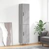 vidaXL Skříň highboard šedá sonoma 34,5 x 34 x 180 cm kompozitní dřevo