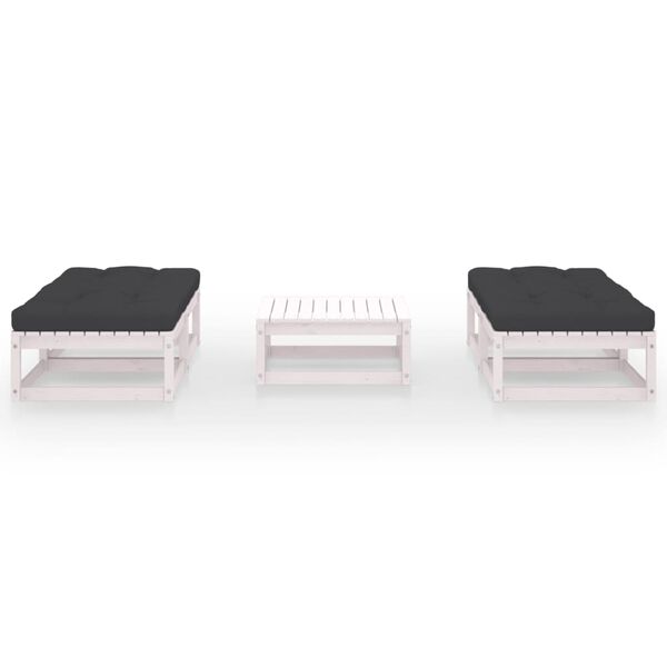 vidaXL 5d&iacute;ln&aacute; zahradn&iacute; sedac&iacute; souprava s podu&scaron;kami masivn&iacute; borovice