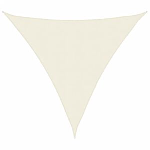 vidaXL Plachta proti slunci oxford, troj&uacute;heln&iacute;k 3,6x3,6x3,6m kr&eacute;mov&aacute;