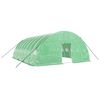 vidaXL Sklen&iacute;k s ocelov&yacute;m r&aacute;mem zelen&yacute; 48 m&sup2; 8 x 6 x 2,85 m