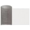 vidaXL S&iacute;ťovina 20 x 500 cm 3 Mesh Nerezov&aacute; ocel 201 Stř&iacute;brn&aacute;
